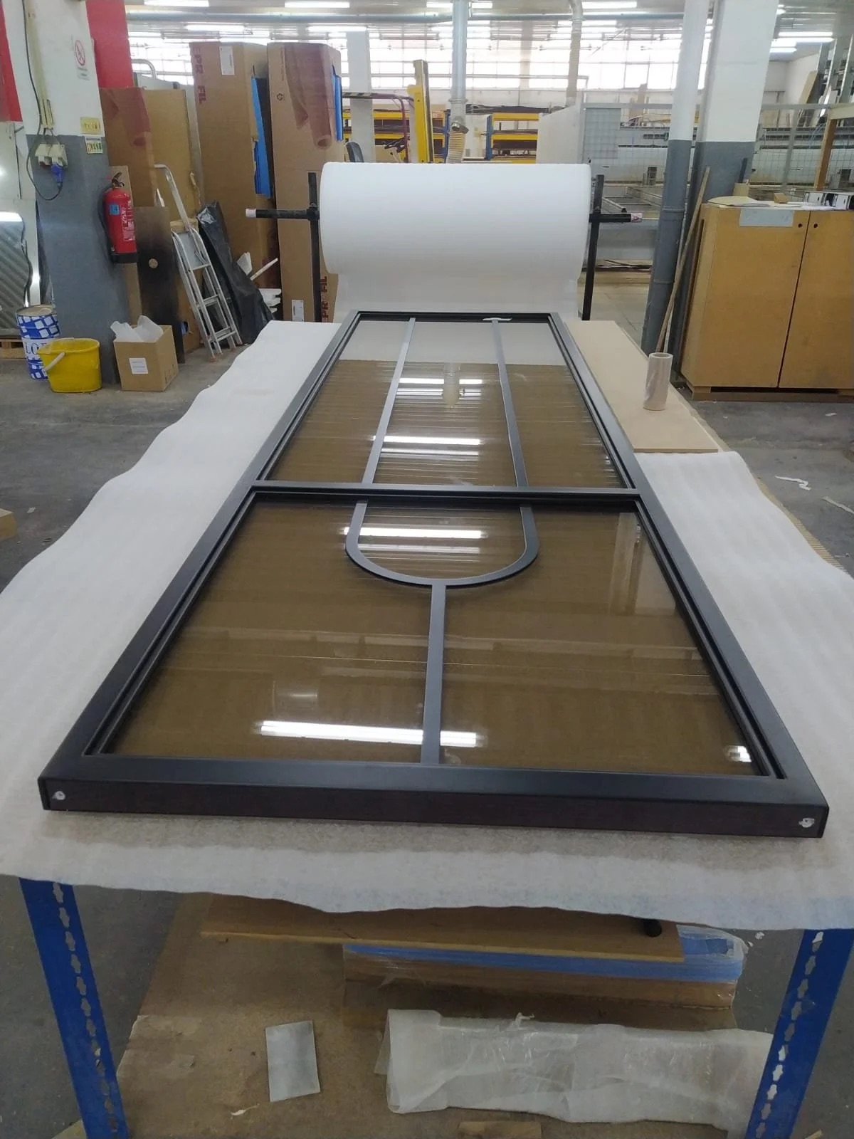 Travail du verre & résine en atelier